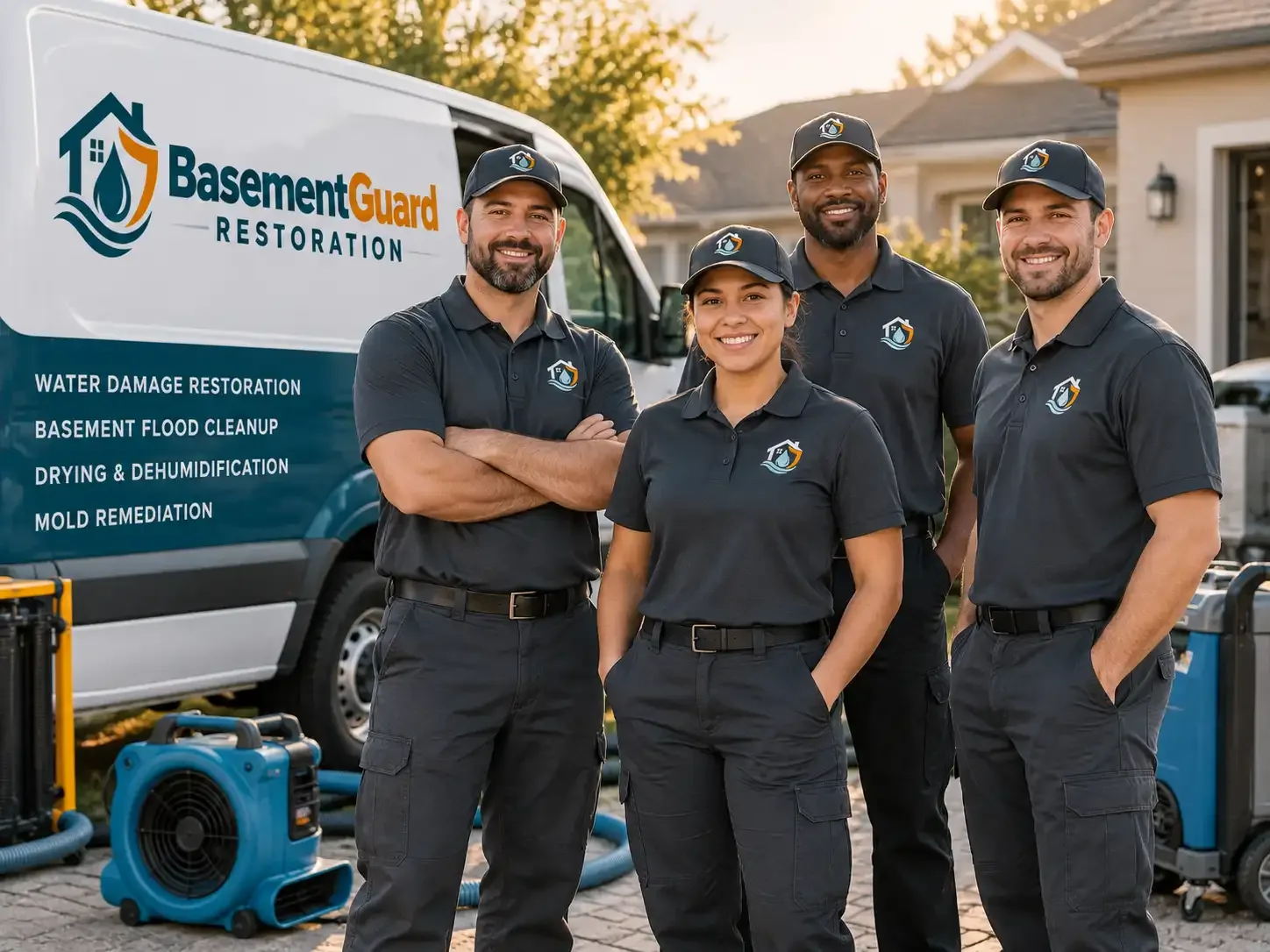 Basement Water Damage Restoration company in Pledger, TX